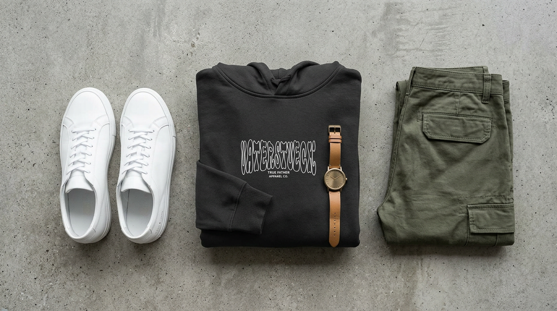 Oversize Hoodie als Vater tragen – 5 Looks, die funktionieren Vaterstück
