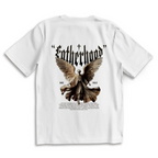 Guardian Legacy – White Oversize T-Shirt – Streetwear für Väter – Rückenansicht | Vaterstück