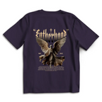 Guardian Legacy – Purple Night Oversize T-Shirt – Streetwear für Väter – Rückenansicht | Vaterstück