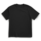 Set The Standard – Black Oversize T-Shirt – Streetwear für Väter – Frontansicht | Vaterstück