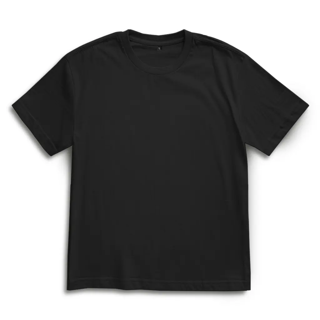 Set The Standard – Black Oversize T-Shirt – Streetwear für Väter – Frontansicht | Vaterstück