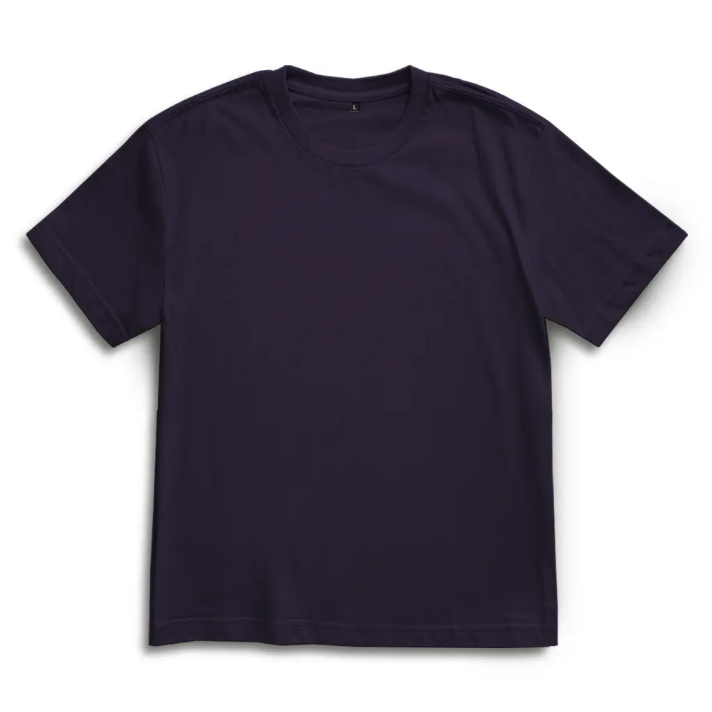 Set The Standard – Purple Night Oversize T-Shirt – Streetwear für Väter – Frontansicht | Vaterstück