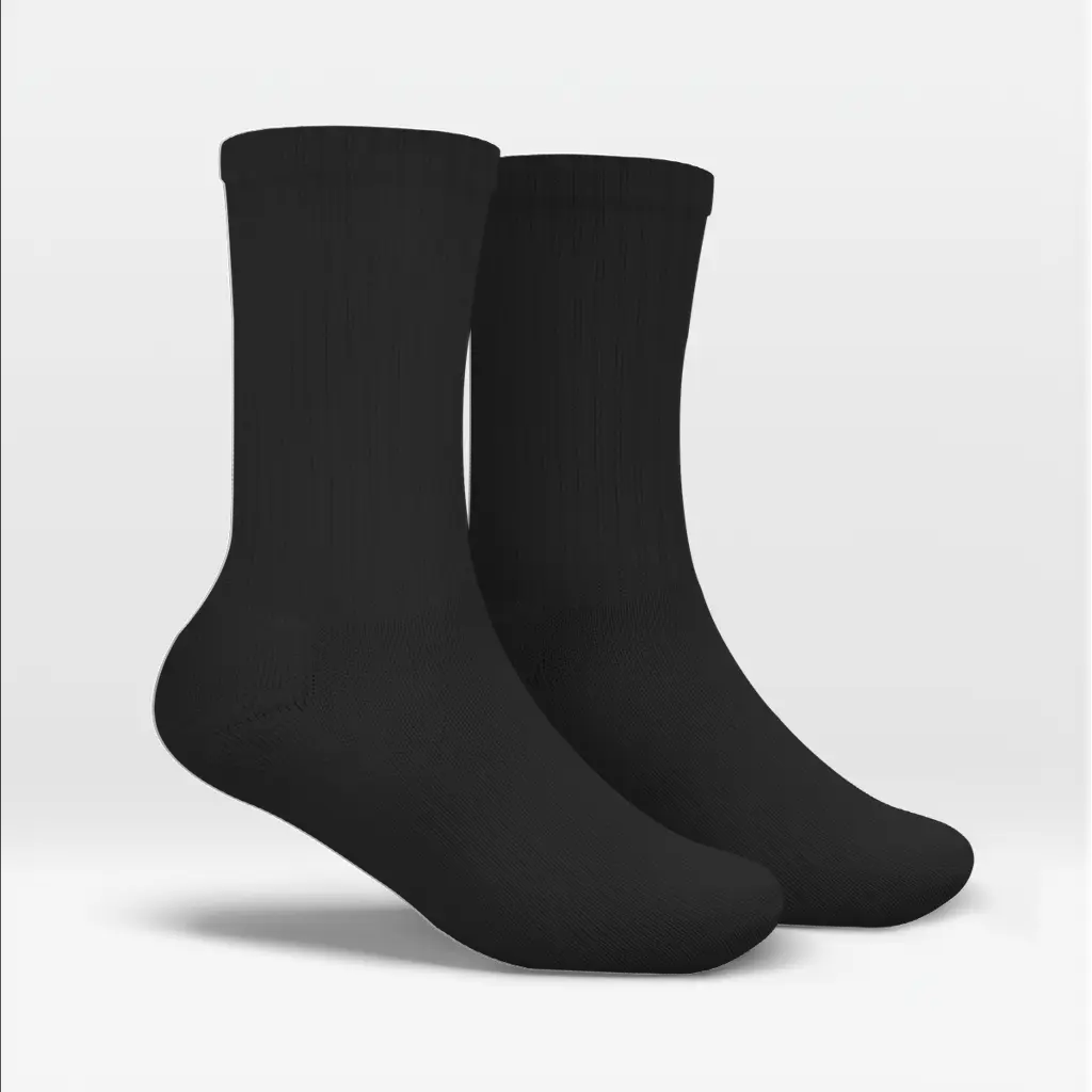 Signature Tag – Black Socken – Streetwear für Väter – Rückenansicht | Vaterstück