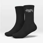 Signature Tag – Black Socken – Streetwear für Väter – Frontansicht | Vaterstück