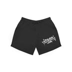 Signature Tag – Black Badehose – Streetwear für Väter – Frontansicht | Vaterstück