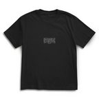 Distorted Outlines – White Oversize T-Shirt – Streetwear für Väter – Frontansicht | Vaterstück