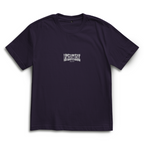 Distorted – Purple Night Oversize T-Shirt – Streetwear für Väter – Frontansicht | Vaterstück