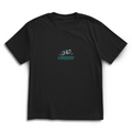Dad Universe – Black Oversize T-Shirt – Streetwear für Väter – Frontansicht | Vaterstück