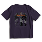 Sacred Guardian – Purple Night Oversize T-Shirt – Streetwear für Väter – Rückenansicht | Vaterstück