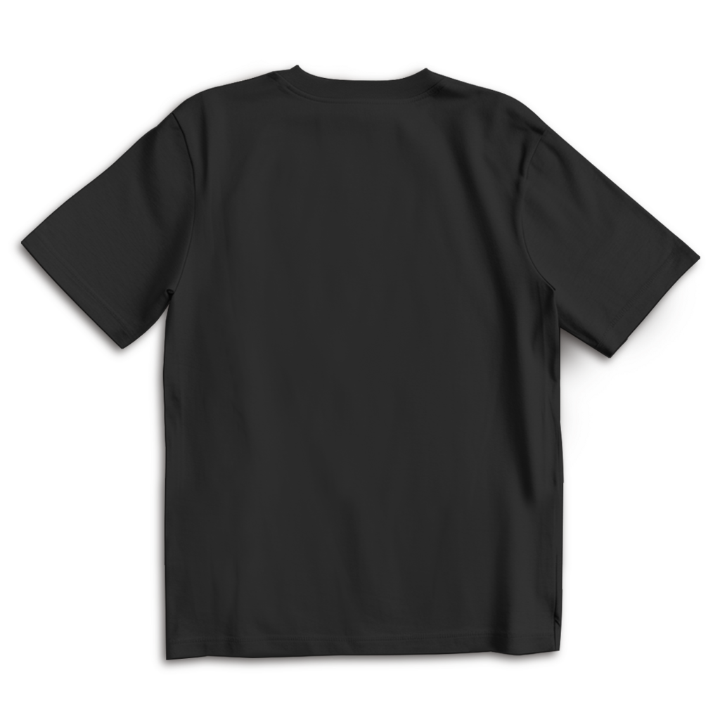 Dadlife – Black Oversize T-Shirt – Streetwear für Väter – Rückenansicht | Vaterstück