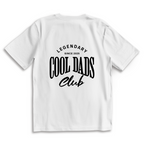 Legendary Cool Dads Club – Sand Oversize T-Shirt – Streetwear für Väter – Rückenansicht | Vaterstück