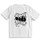 Cool Dads Club – White Oversize T-Shirt – Streetwear für Väter – Rückenansicht | Vaterstück