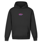 Dadlife Enable – Black Oversize Hoodie – Streetwear für Väter – Frontansicht | Vaterstück