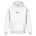 Dadlife Enable – White Oversize Hoodie – Streetwear für Väter – Frontansicht | Vaterstück