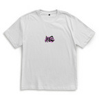 Dadlife Love – White Oversize T-Shirt – Streetwear für Väter – Frontansicht | Vaterstück