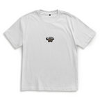 Superdad – White Oversize T-Shirt – Streetwear für Väter – Frontansicht | Vaterstück