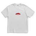 Streetwear for Dads – White Oversize T-Shirt – Streetwear für Väter – Frontansicht | Vaterstück