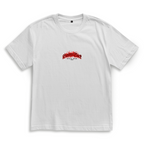 Streetwear for Dads – White Oversize T-Shirt – Streetwear für Väter – Frontansicht | Vaterstück