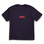 Streetwear for Dads – Purple Night Oversize T-Shirt – Streetwear für Väter – Frontansicht | Vaterstück