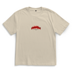 Streetwear for Dads – Sand Oversize T-Shirt – Streetwear für Väter – Frontansicht | Vaterstück