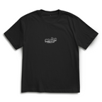 Vaterstück Clothing for real Dads – Black Oversize T-Shirt – Streetwear für Väter – Frontansicht | Vaterstück