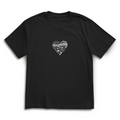 Fatherhood Heart – Sand Oversize T-Shirt – Streetwear für Väter – Frontansicht | Vaterstück