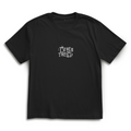 Father Theory – Black Oversize T-Shirt – Streetwear für Väter – Frontansicht | Vaterstück