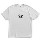 Father Theory – White Oversize T-Shirt – Streetwear für Väter – Frontansicht | Vaterstück