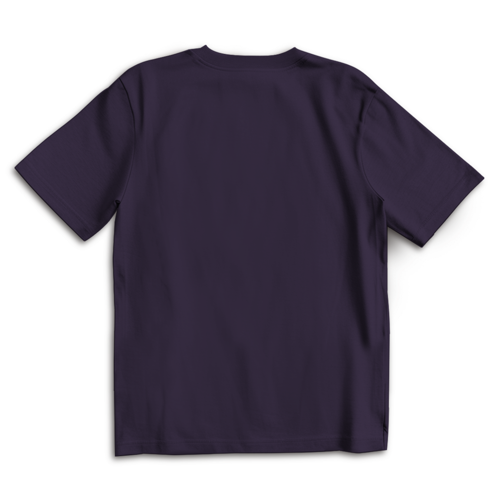 Father Theory – Purple Night Oversize T-Shirt – Streetwear für Väter – Rückenansicht | Vaterstück