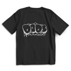 Dads Apparel – Black Oversize T-Shirt – Streetwear für Väter – Rückenansicht | Vaterstück