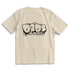 Dads Apparel – Sand Oversize T-Shirt – Streetwear für Väter – Rückenansicht | Vaterstück
