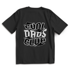 Cool Dads Club Manga – Black Oversize T-Shirt – Streetwear für Väter – Rückenansicht | Vaterstück