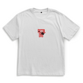 Metal Dad – White Oversize T-Shirt – Streetwear für Väter – Frontansicht | Vaterstück