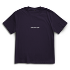 Cool Dads Club Typo2 – Purple Night Oversize T-Shirt – Streetwear für Väter – Frontansicht | Vaterstück