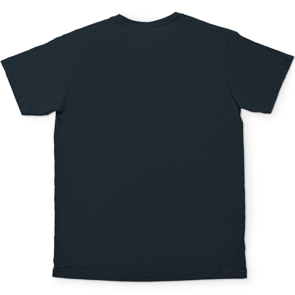 Metal Dad – Dark Grey Solid T-Shirt – Streetwear für Väter – Rückenansicht | Vaterstück