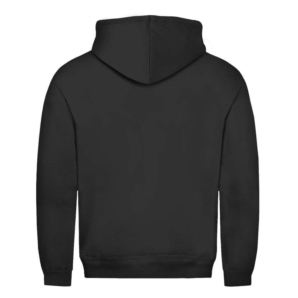 Metal Dad – Jet Black Hoodie – Streetwear für Väter – Rückenansicht | Vaterstück