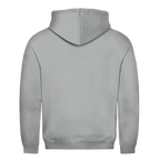 Metal Dad – Heather Grey Hoodie – Streetwear für Väter – Rückenansicht | Vaterstück