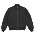 Legendary Cool Dads Club – Black Bomberjacke – Streetwear für Väter – Frontansicht | Vaterstück