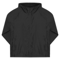 Legendary Cool Dads Club – Black Windbreaker – Streetwear für Väter – Frontansicht | Vaterstück