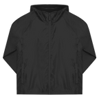 Legendary Cool Dads Club – Black Windbreaker – Streetwear für Väter – Frontansicht | Vaterstück