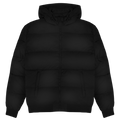 Cool Dads Club Typo2 – Black Steppjacke – Streetwear für Väter – Frontansicht | Vaterstück
