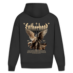 Guardian Legacy – Black Oversize Hoodie – Streetwear für Väter – Rückenansicht | Vaterstück