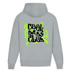 Cool Dads Club Graffiti – Light Asphalt Oversize Hoodie – Streetwear für Väter – Rückenansicht | Vaterstück