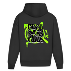 Cool Dads Club Graffiti – Black Oversize Hoodie – Streetwear für Väter – Rückenansicht | Vaterstück