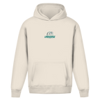Dad Universe – Black Oversize Hoodie – Streetwear für Väter – Frontansicht | Vaterstück