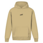 Dadlife – Desert Sand Oversize Hoodie – Streetwear für Väter – Frontansicht | Vaterstück