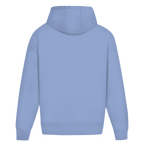 Dadlife – Powder Blue Oversize Hoodie – Streetwear für Väter – Rückenansicht | Vaterstück