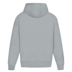 Dadlife – Light Asphalt Oversize Hoodie – Streetwear für Väter – Rückenansicht | Vaterstück