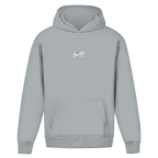 Dadlife – Light Asphalt Oversize Hoodie – Streetwear für Väter – Frontansicht | Vaterstück