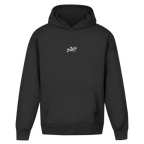 Dadlife – Black Oversize Hoodie – Streetwear für Väter – Frontansicht | Vaterstück